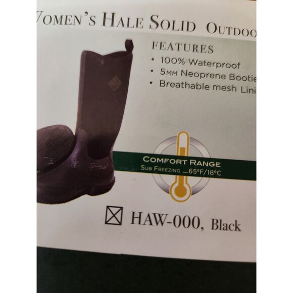 Muck Boot | Hale Outdoor Multi Season | Women's size 7 - Picture 10 of 11